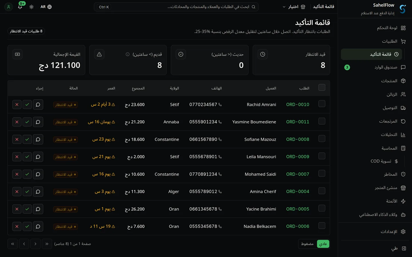 تأكيد بنقرة